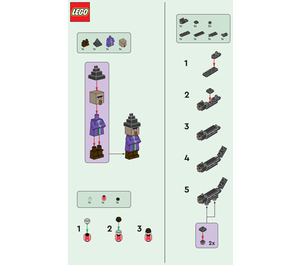 LEGO Witch with Black Cat and Potion 662408 Instrucciones