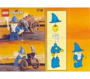 LEGO Wizard's Cart Set 1736 Instructions