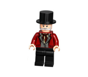 LEGO Troldmand med Mørkerød Jakke Minifigur