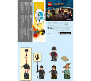 LEGO Wizarding World Minifigure Accessory Set 40500 Instructions