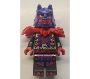 LEGO Wolf Maske General Minifigur