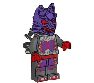 LEGO Wilk Maska Warrior z Uchwyt na szyję Minifigurka