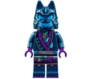 LEGO Wolf Masquer Warrior avec Neck Support Figurine