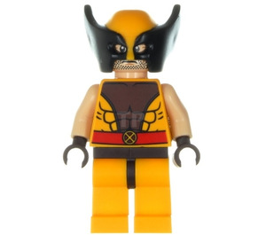 LEGO Wolverine con Dark Marrón Manos Minifigura