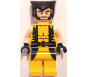 LEGO Wolverine mit Haar Minifigur