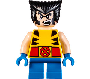 LEGO Wolverine con Gambe corte Minifigure