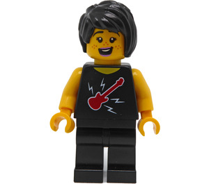 LEGO Frau im Felsen Band Hemd Minifigur