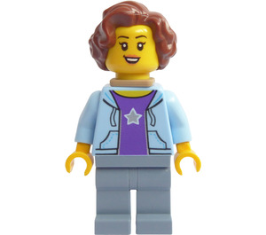 LEGO Woman mit Baby Carrier Minifigur