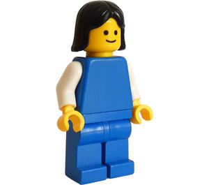 LEGO Nainen jossa Sininen Asu Minihahmo