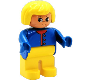 LEGO Woman with Blue Sweater Duplo Figure