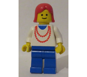 LEGO Kvinna med Halsband Minifigur