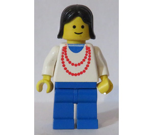 LEGO Nainen jossa Kaulakoru Minihahmo