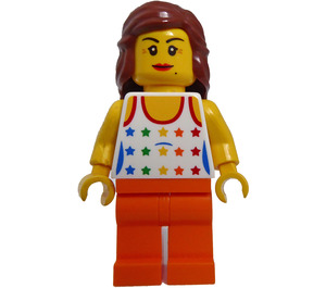 LEGO Vrouw met Tank Top Minifiguur