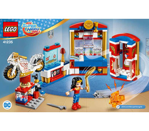 LEGO Wonder Woman Dorm Room 41235 Instructions