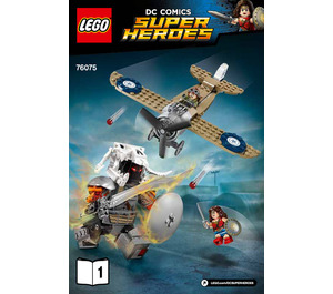 LEGO Wonder Woman Warrior Battle 76075 Instructions