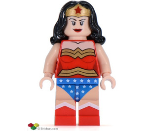 LEGO Wonder Frau mit Blau Briefs Minifigur