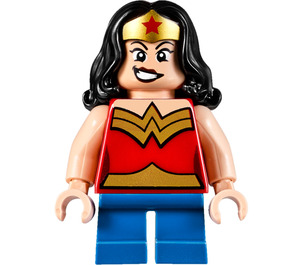 LEGO Wonder Mujer con Piernas cortas Minifigura