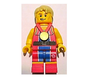 LEGO Wondrous Weightlifter minifiguur