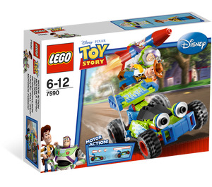 LEGO Woody en Buzz to the Rescue 7590 Packaging