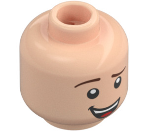 LEGO Woody Minifigure Head (Recessed Solid Stud) (50147 / 102146)