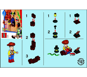 LEGO Woody's Camp Out Set 30072 Instructions