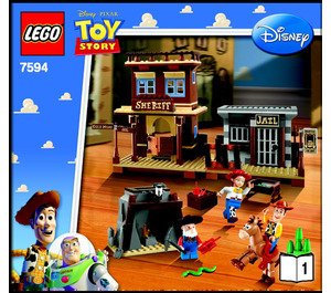 LEGO Woody's Roundup! Set 7594 Instructions