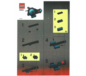 LEGO Wookiee Attack Set 6968 Instructions