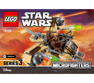 LEGO Wookiee Gunship Microfighter Set 75129 Instructions