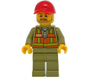 LEGO Worker Minifigure