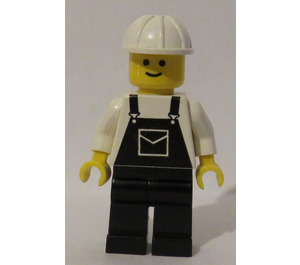 LEGO Worker med Overall Minifigur