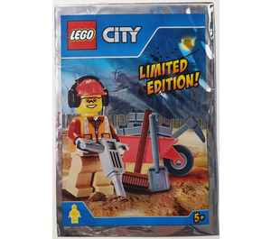 LEGO Workman et wheelbarrow 951702 Packaging