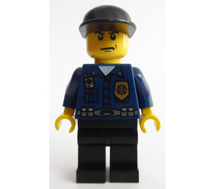 LEGO World City Patrolman minifiguur