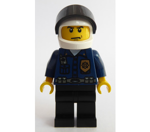 LEGO World City Patrolman Minifigur