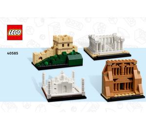 LEGO World of Wonders 40585 Byggeinstruksjoner