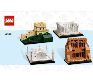 LEGO World of Wonders Set 40585 Instructions