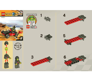 LEGO World Race Buggy Set 30032 Instructions