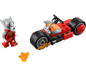 LEGO Worriz' Fire Bike Set 30265