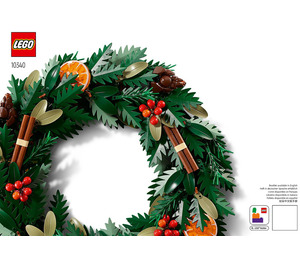 LEGO Wreath 10340 Istruzioni