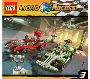 LEGO Wreckage Road Set 8898 Instructions