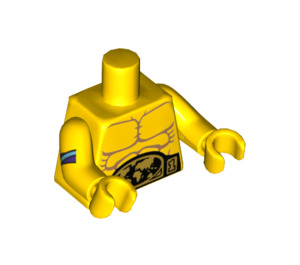 LEGO Wrestling Champion Minifig Torso (973 / 88585)