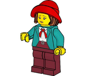 LEGO Writer/Pippin Reed Figurine