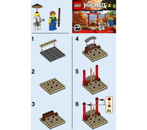 LEGO WU-CRU Training Dojo 30424 Instrucciones