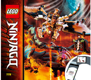 LEGO Wu's Battle Drachen 71718 Instructions