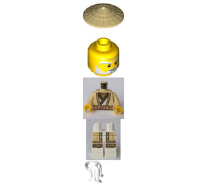 LEGO Wu Sensei minifiguur