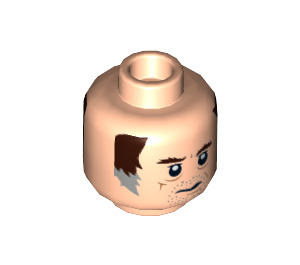 LEGO Wuher Minifigure Head (Recessed Solid Stud) (36891 / 68684)