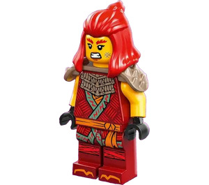 LEGO Wyldfyre met Donkerrood Tunic Minifiguur