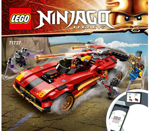 LEGO X-1 Ninja Charger 71737 Anweisungen