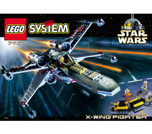 LEGO X-wing Fighter Set 7140 Instructions