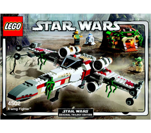 LEGO X-wing Fighter (sininen laatikko) 4502-1 Ohjeet