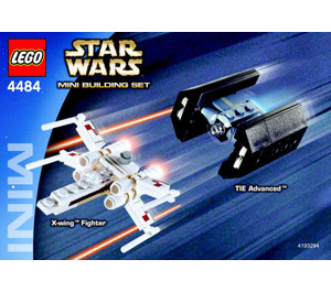 LEGO X-wing Fighter & TIE Advanced 4484 Инструкции